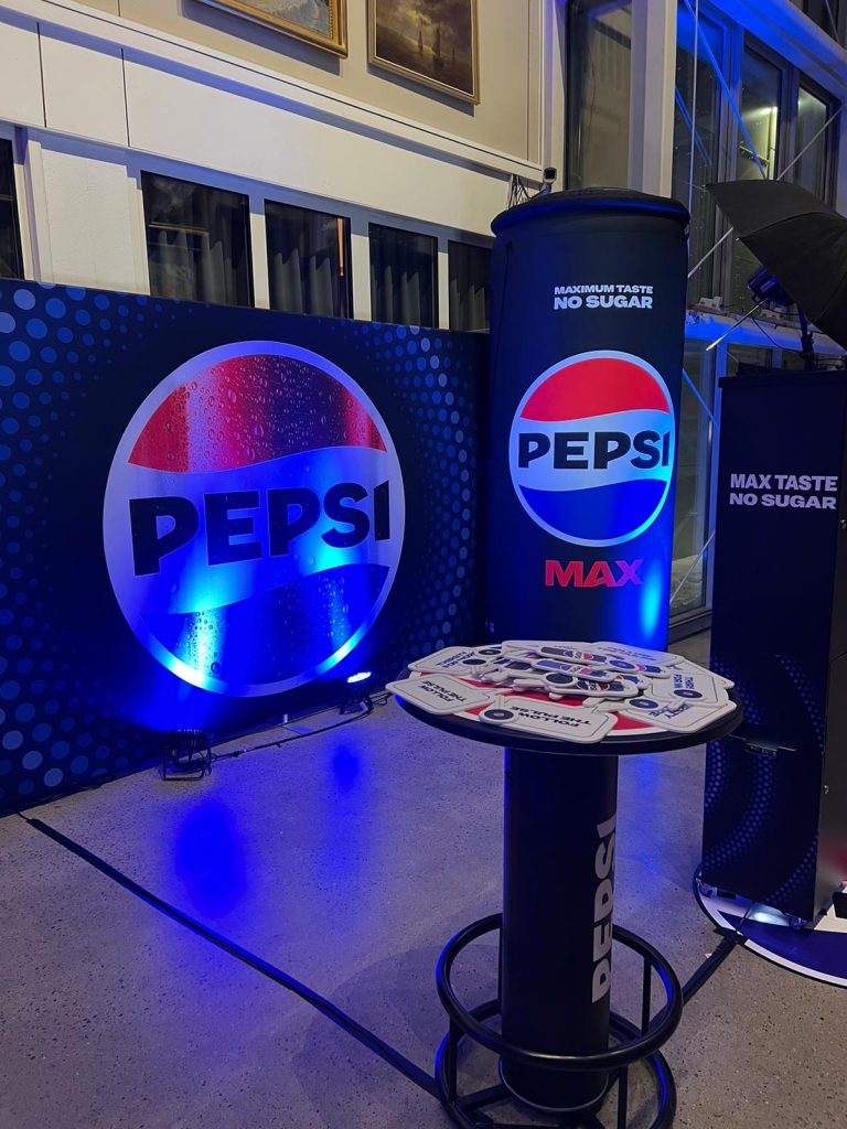 Blitzbox Pepsi Full branding konferanse