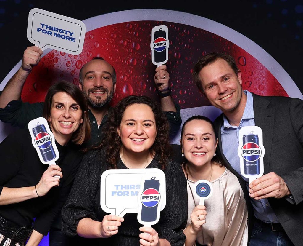 Blitzbox Photobooth for Pepsi Salgskonferanse