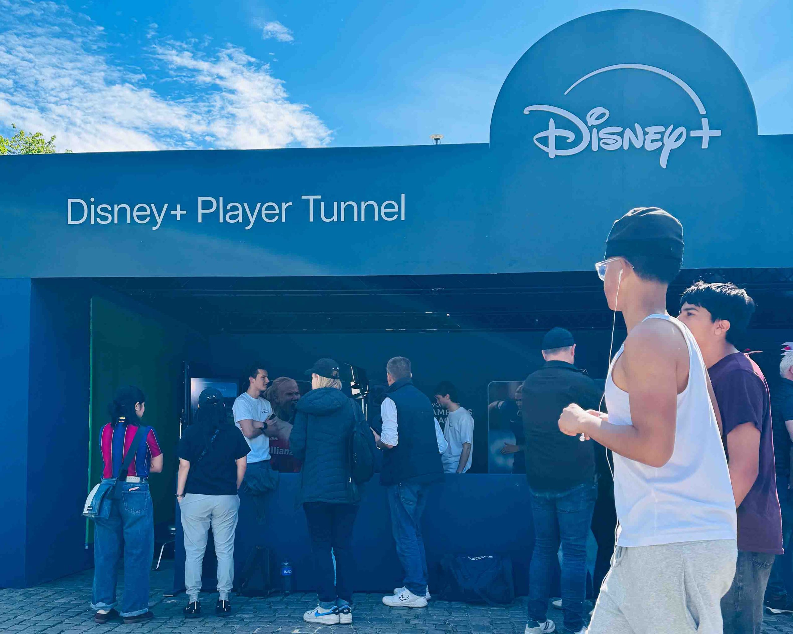 Disney, Greenscreen Player Tunel SET UP, May 2026 1221