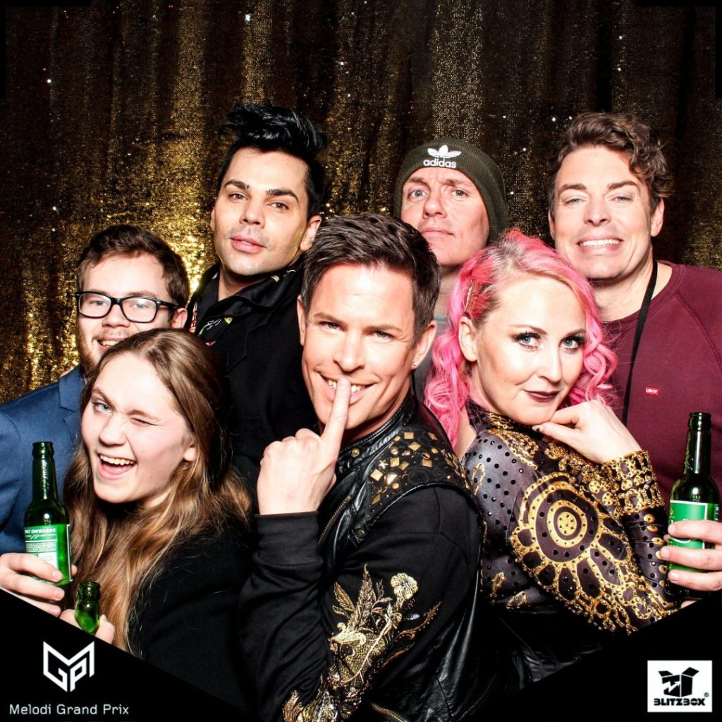 Melodi grand prix 2019 blitzbox photobooth