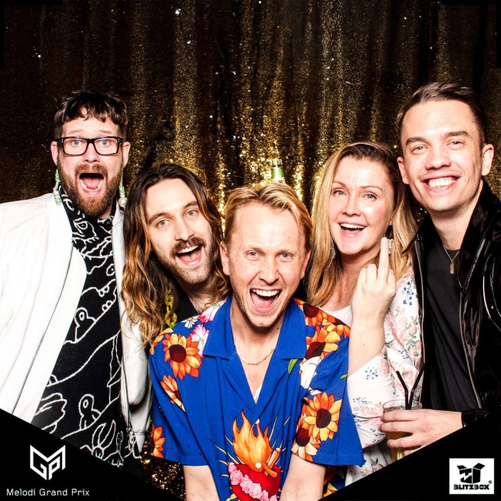 Melodi grand prix 2019 blitzbox photobooth2