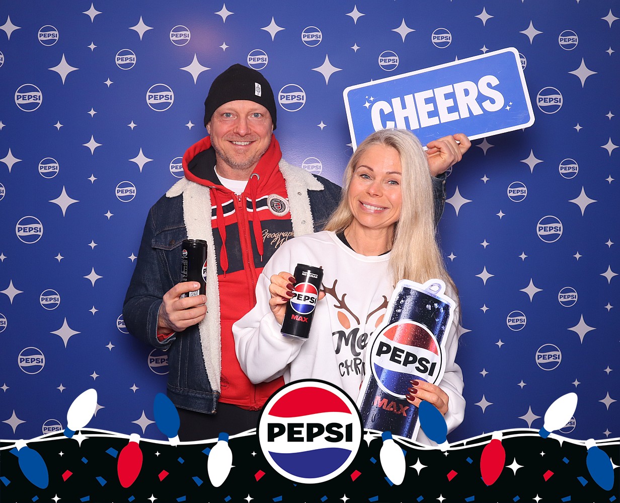 Pepsi jule-pop-up