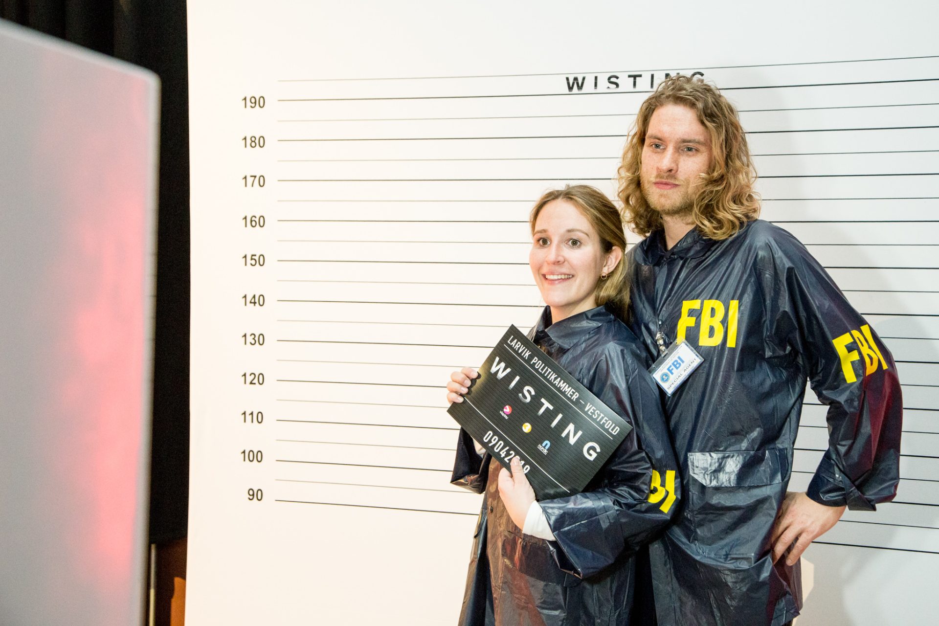 Wisting Premiere Mugshot Photobooth