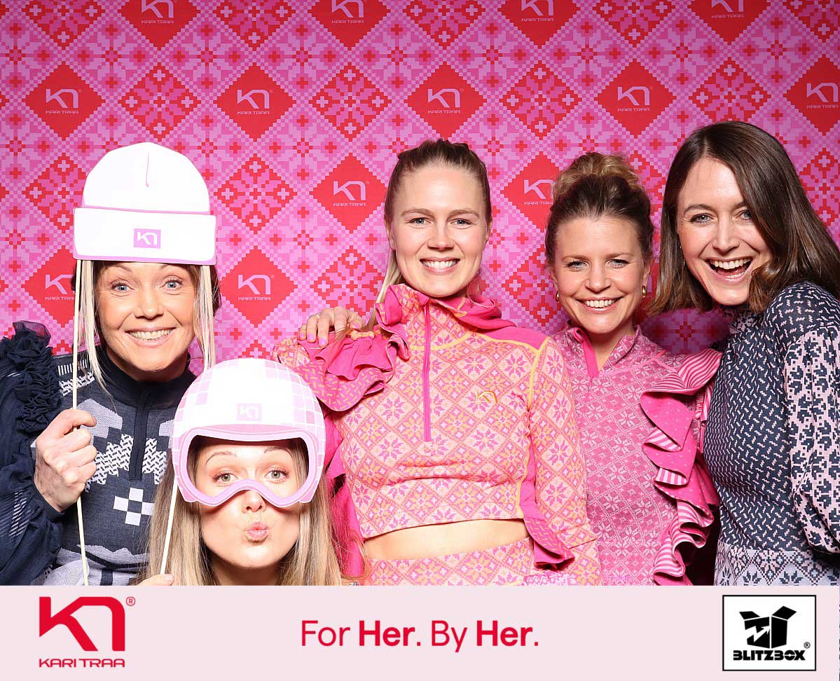 Blitzbox Photobooth Vixen Awards 2024 Kari Traa Stand