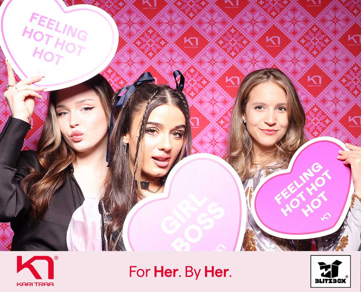 Blitzbox Photobooth Vixen Awards 2024 Kari Traa Stand
