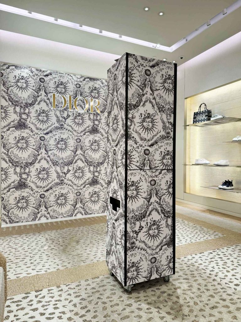 Blitzbox Dior Branding