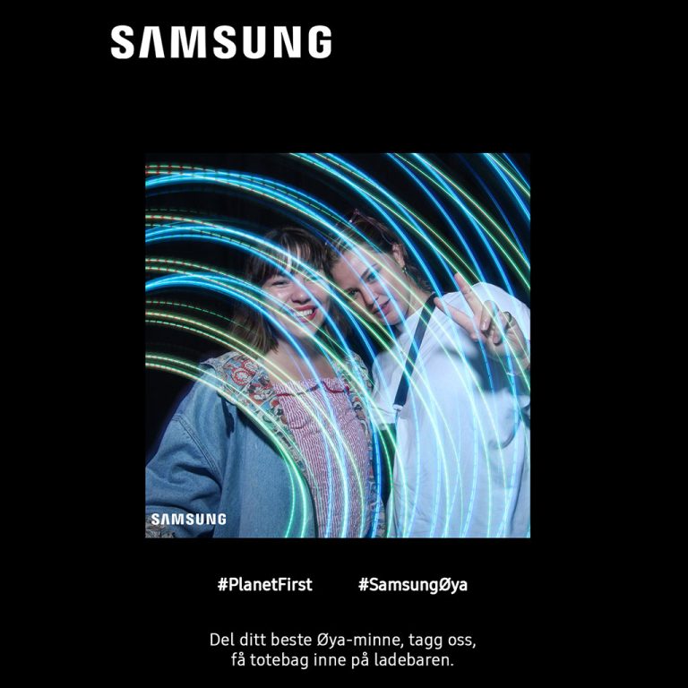 Samsung lightpainting